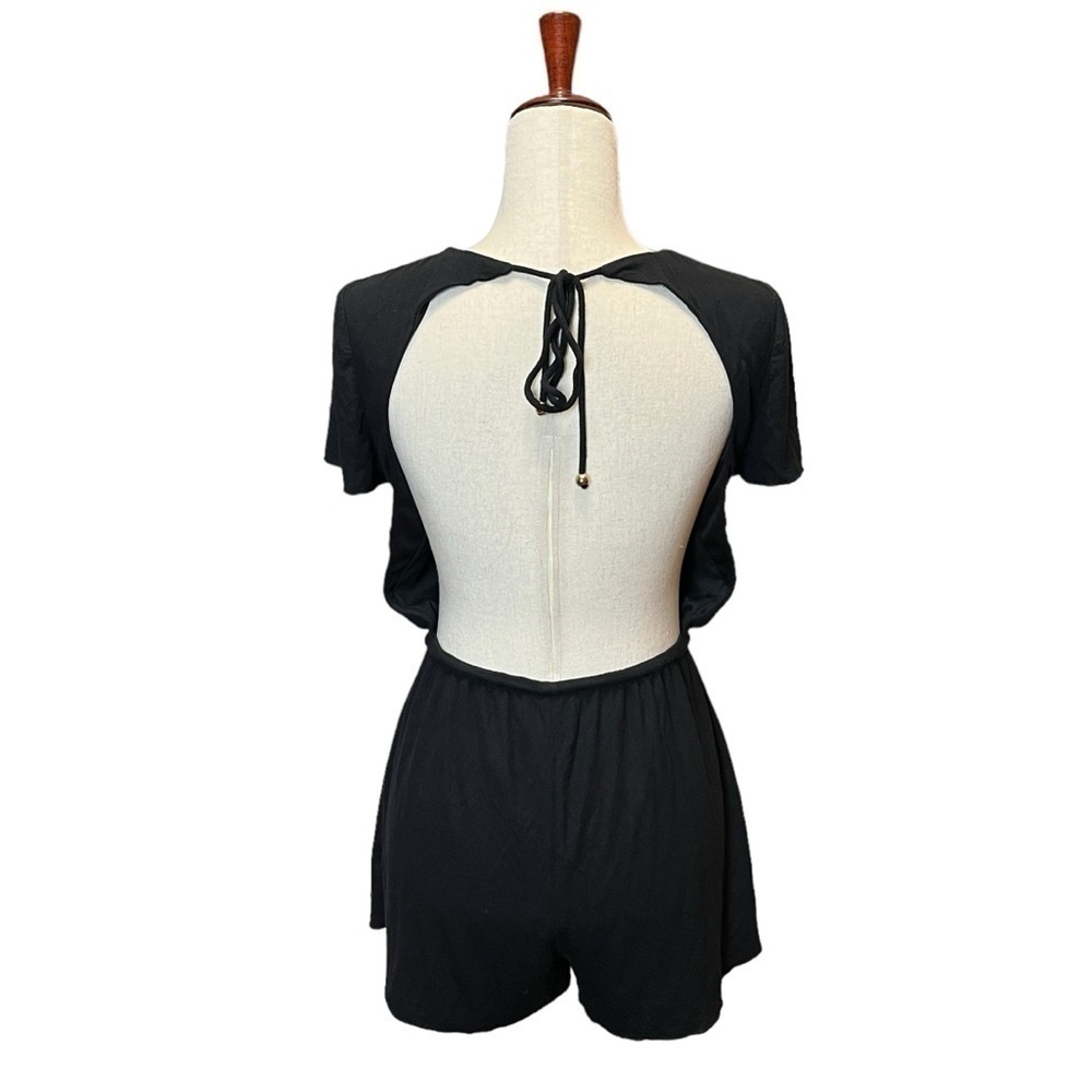 Superdown Laney Drawstring Romper. Revolve. Black… - image 6